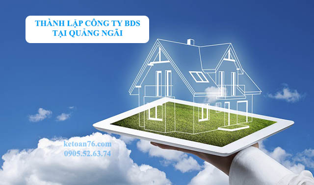 Thành lập công ty bất động sản tại Quảng Ngãi