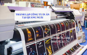 Thành lập công ty in ấn tại Quảng Ngãi